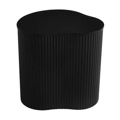 DUS-GOL-05934 Grade-B Dusk Evie Irregular Side Table - Black RRP £194