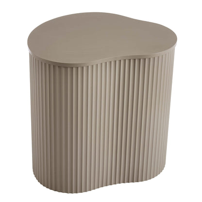 DUS-CC2-05098 Grade-B Dusk Evie Irregular Side Table - Taupe RRP £79.00