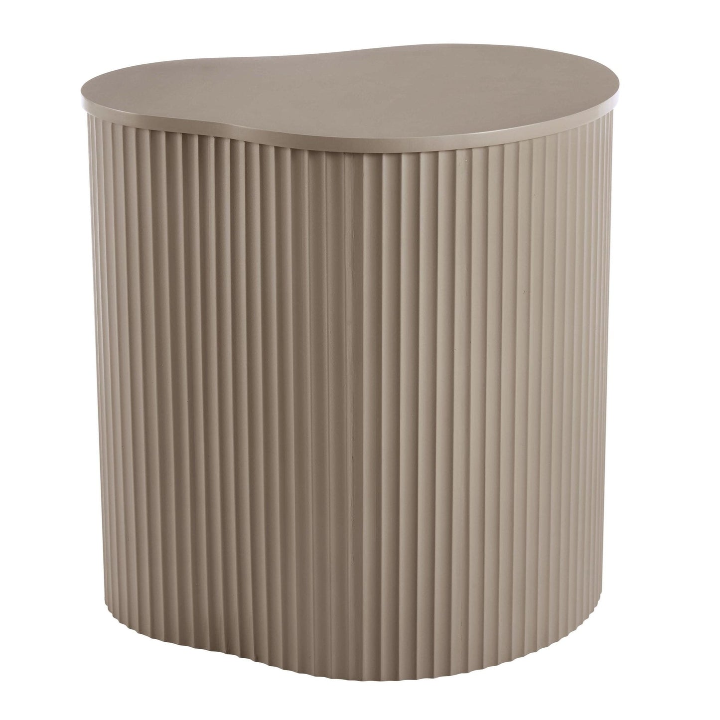 DUS-CC2-05098 Grade-B Dusk Evie Irregular Side Table - Taupe RRP £79.00