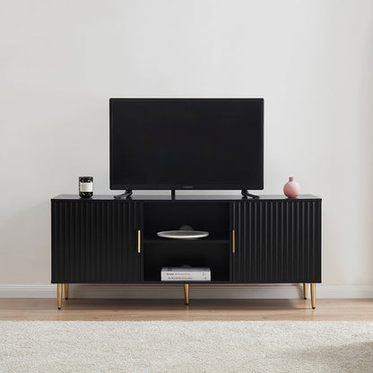 DUS-GOL-03397 Grade-B Dusk Evie TV Unit - Black RRP £143