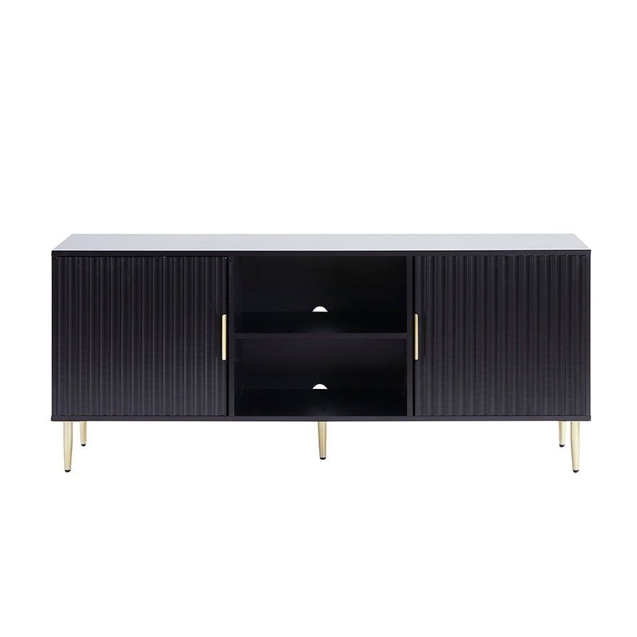 DUS-GOL-03397 Grade-B Dusk Evie TV Unit - Black RRP £143