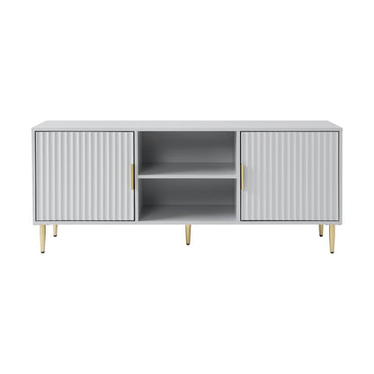DUS-CC2-05066 Grade-B Dusk Evie TV Unit - Grey RRP £202.00