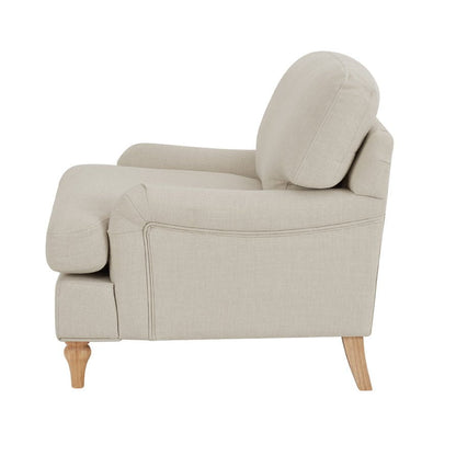 DUS-CC2-00532 Grade-BER Dusk Hampshire Armchair - Beige RRP £319.00