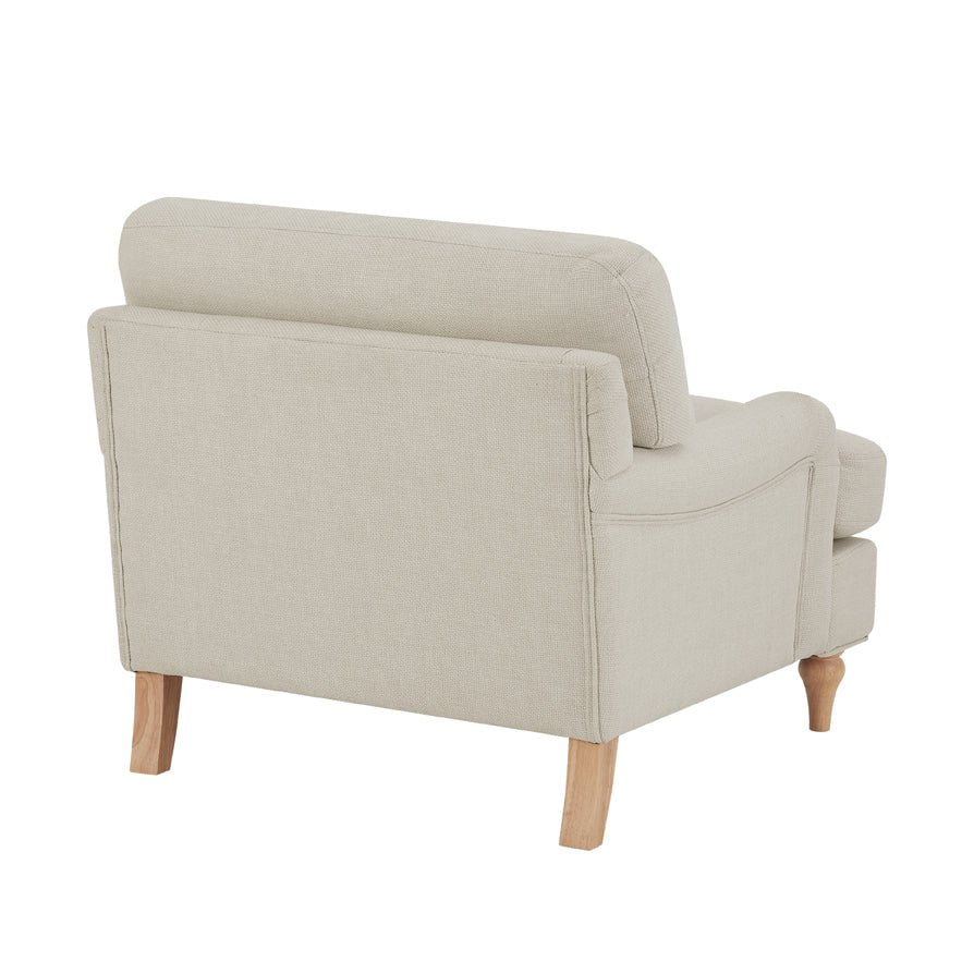 DUS-CC2-00532 Grade-BER Dusk Hampshire Armchair - Beige RRP £319.00