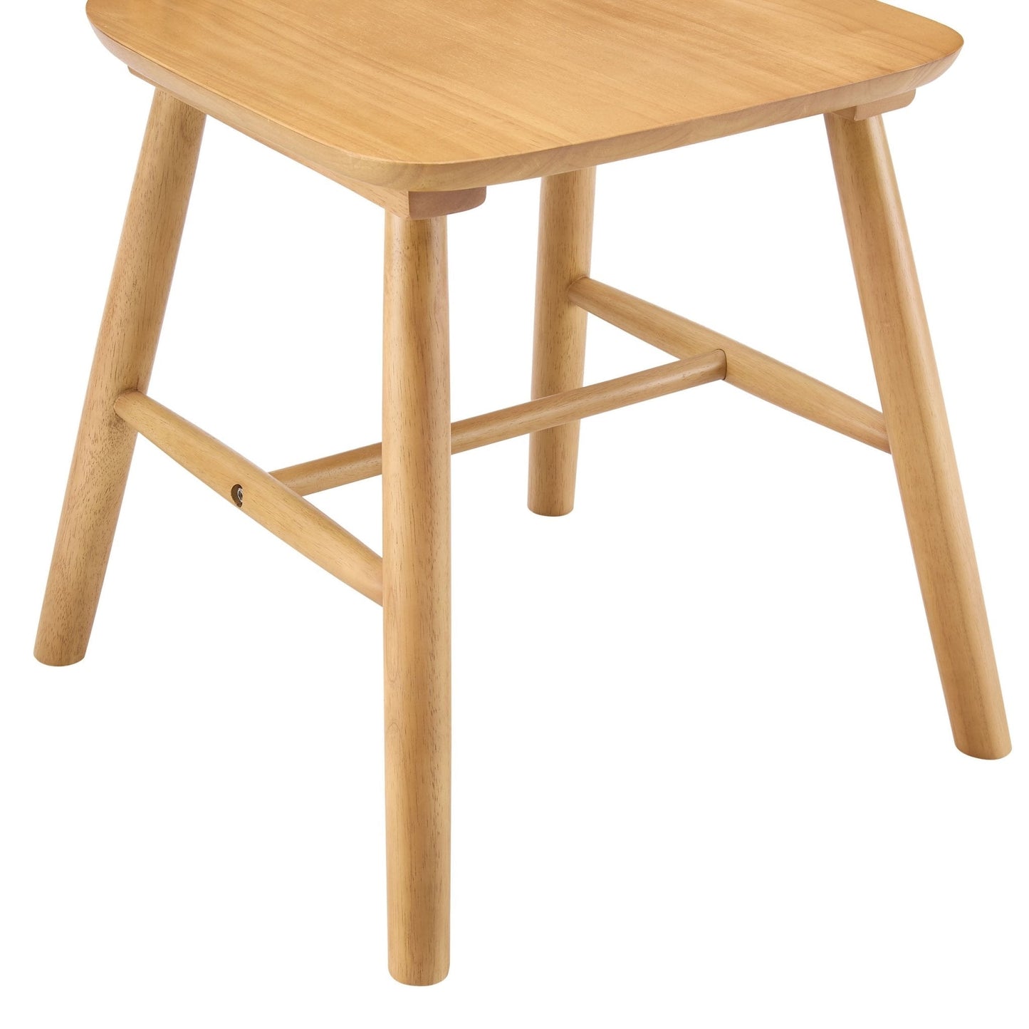 DUS-GOL-03776 Grade-B Dusk Harley Set of 2 Dining Chairs - Light Wood RRP £149