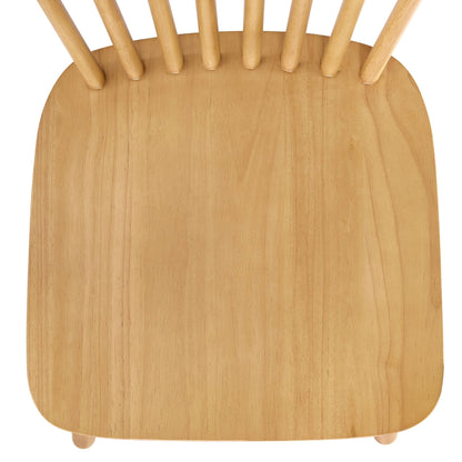 DUS-GOL-03776 Grade-B Dusk Harley Set of 2 Dining Chairs - Light Wood RRP £149