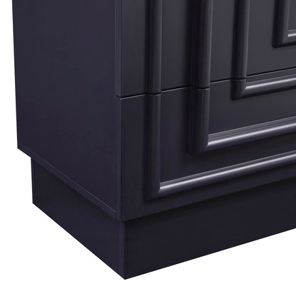 DUS-CC2-04052 Grade-C1 Dusk Harlow 3 Drawer Chest - Midnight RRP £199.00