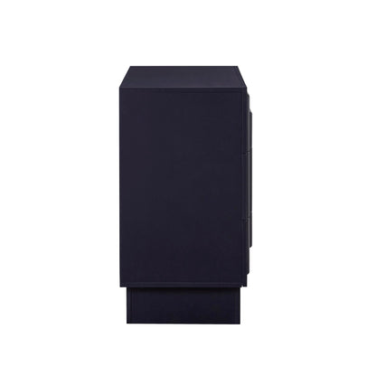 DUS-CC2-04267 Grade-B Dusk Harlow 3 Drawer Chest - Midnight RRP £199.00