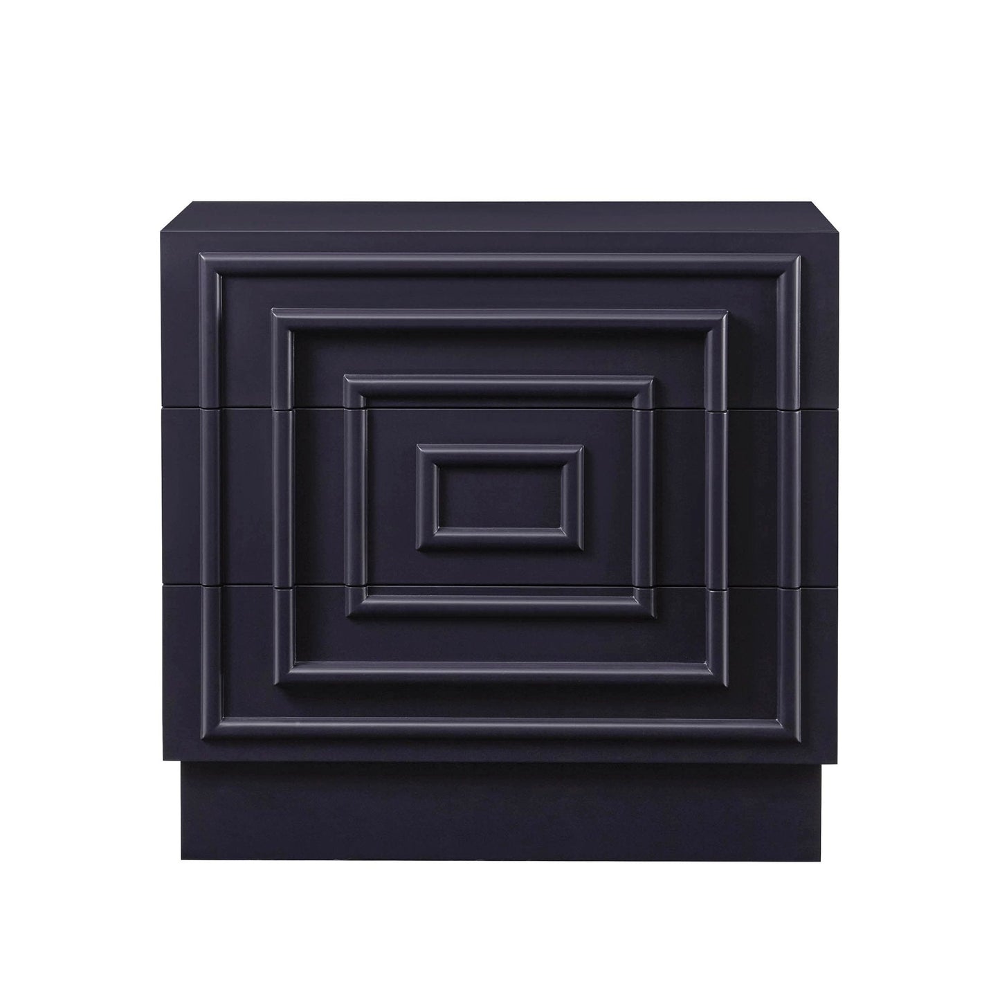 DUS-CC2-04267 Grade-B Dusk Harlow 3 Drawer Chest - Midnight RRP £199.00