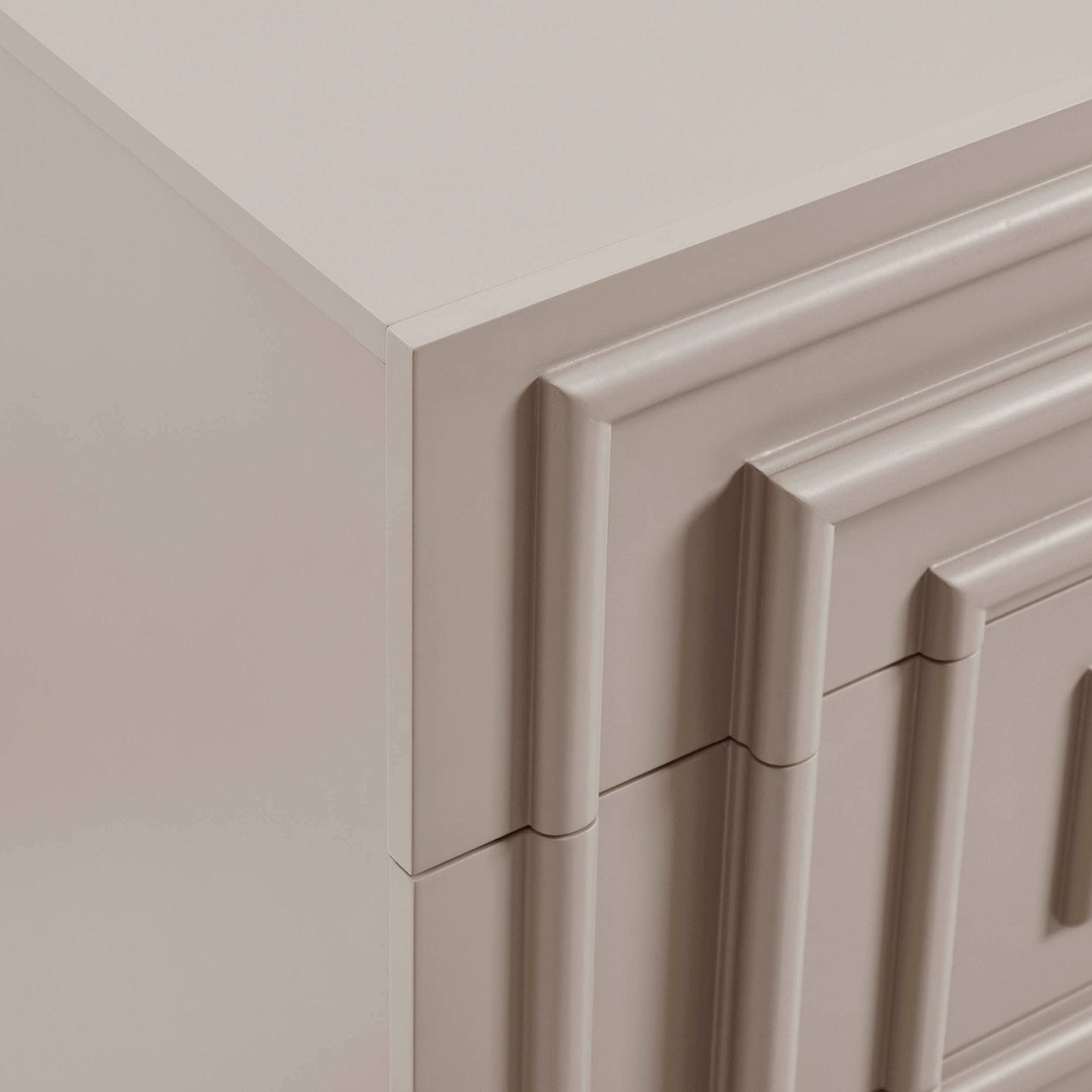 DUS-CC2-03966 Grade-B Dusk Harlow 3 Drawer Chest - Taupe RRP £199.00