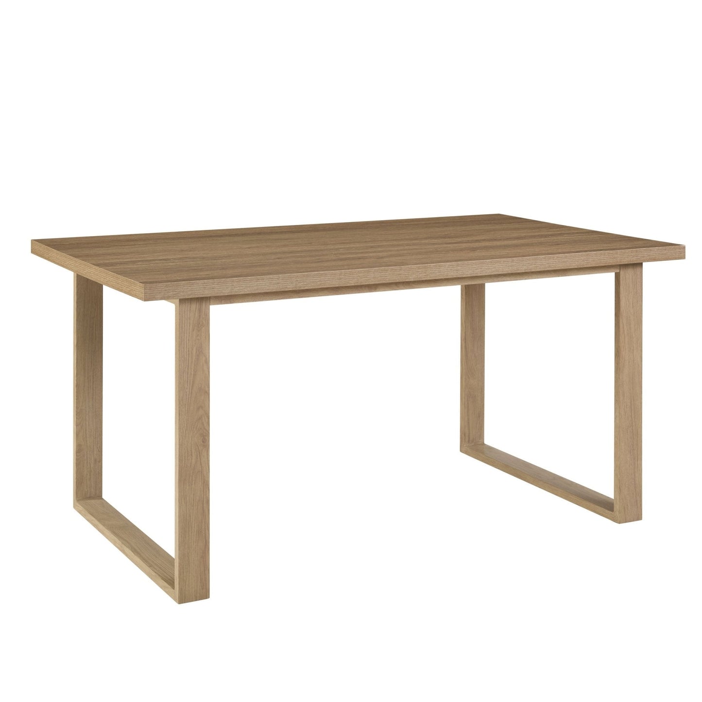 DUS-CC2-04448 Grade-B Dusk Harper 4-6 Seater Dining Table - Light Wood RRP £229.00