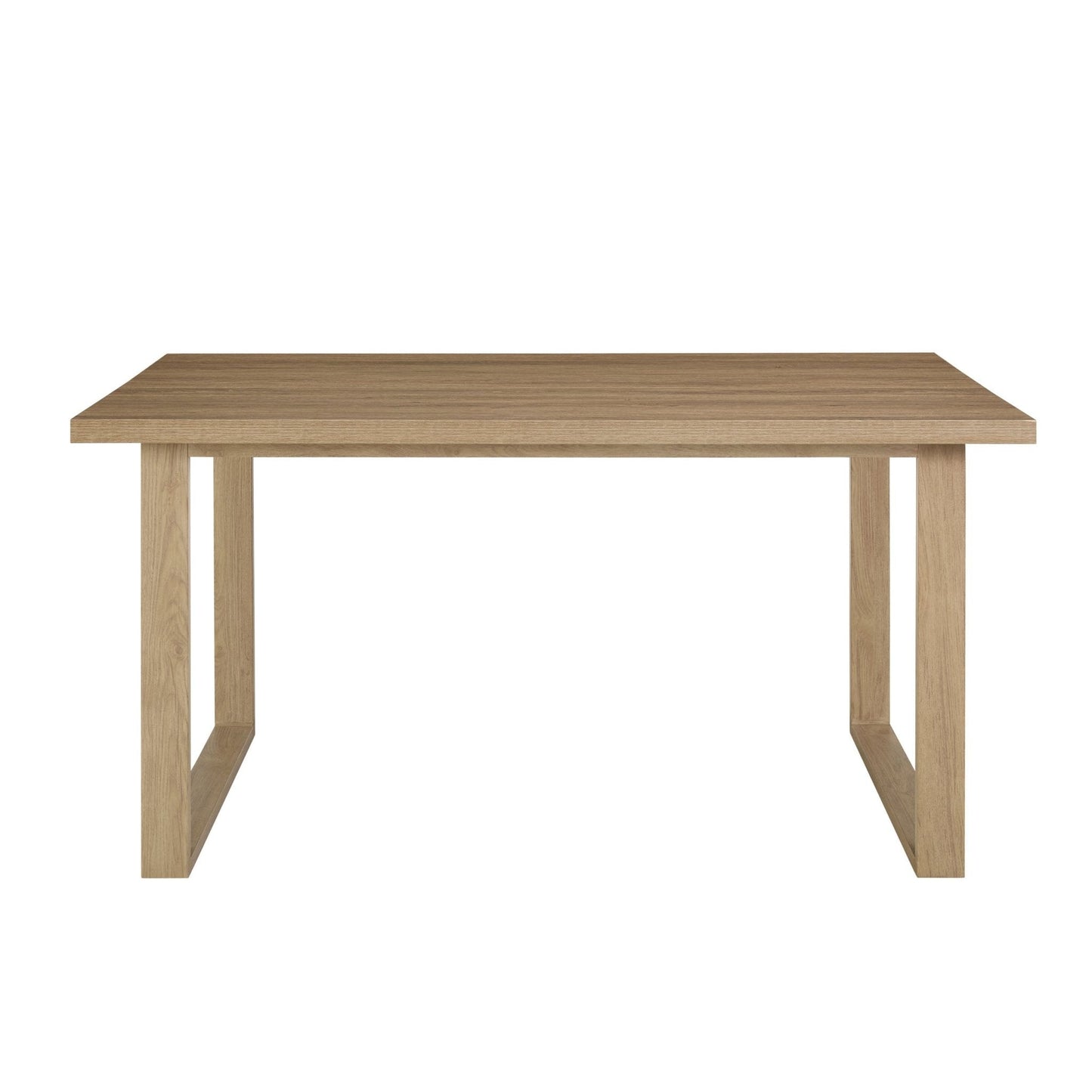 DUS-CC2-04448 Grade-B Dusk Harper 4-6 Seater Dining Table - Light Wood RRP £229.00