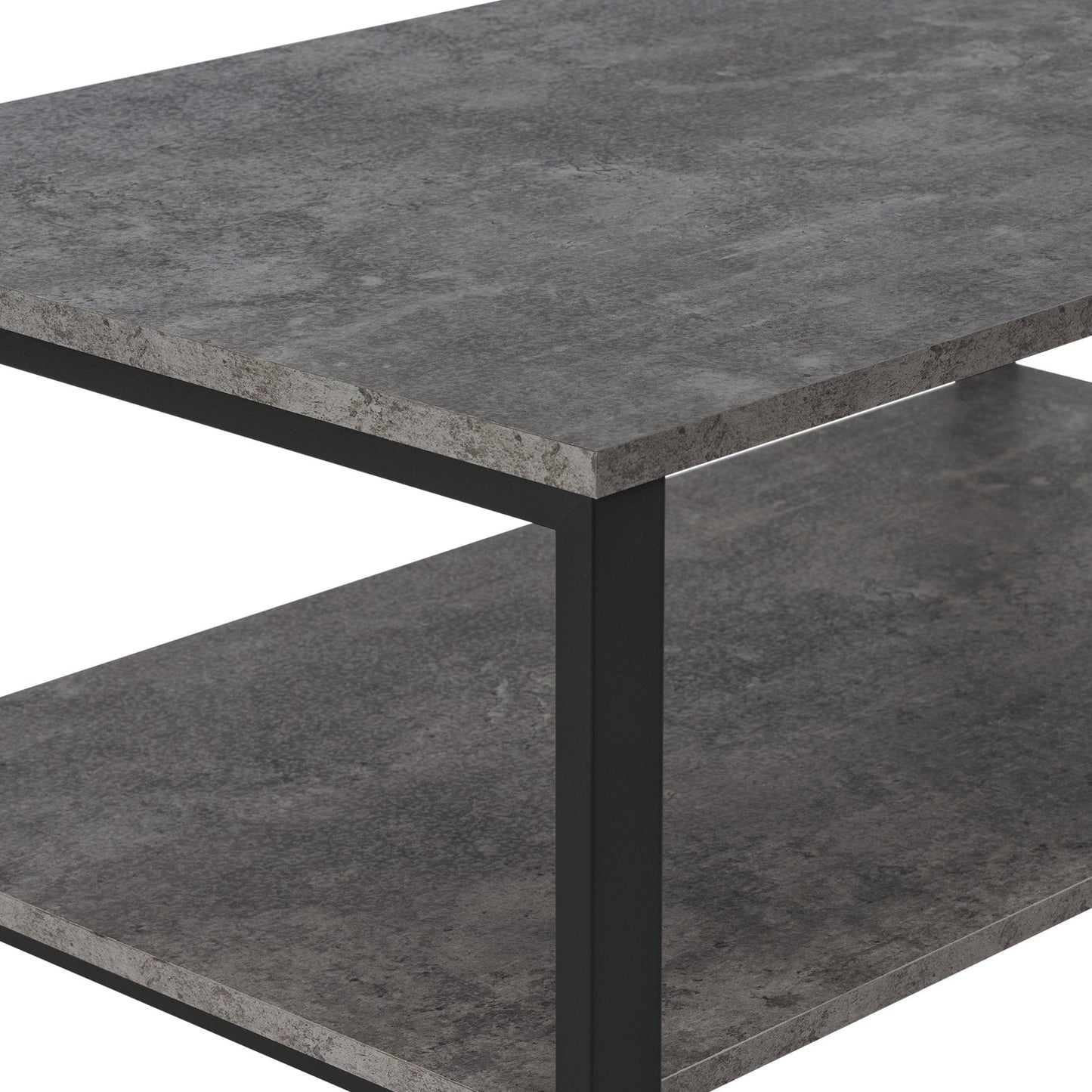 DUS-GOL-04871 Grade-B Dusk Harper Coffee Table - Concrete Effect RRP £89