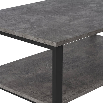 DUS-GOL-04871 Grade-B Dusk Harper Coffee Table - Concrete Effect RRP £89