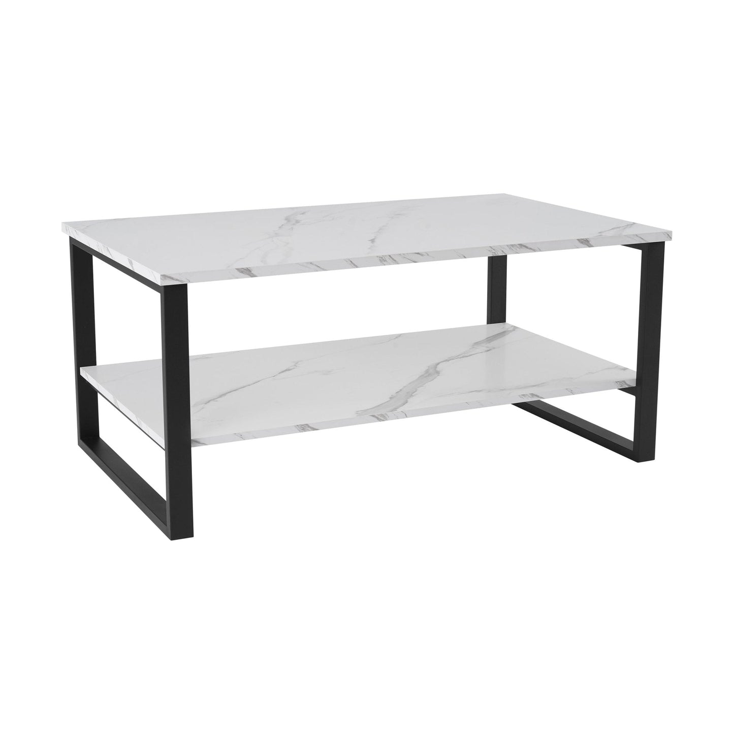 DUS-GOL-03200 Grade-B Dusk Harper Coffee Table - Marble RRP £89