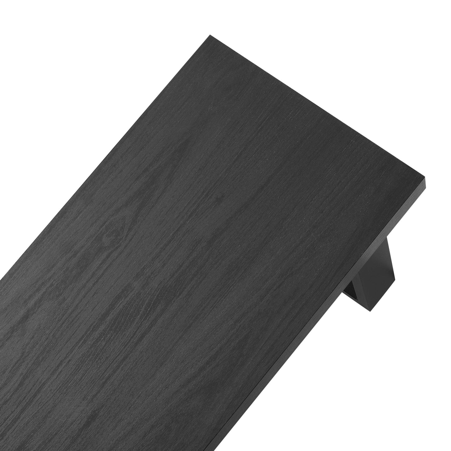 DUS-GOL-04869 Grade-B Dusk Harper Dining Bench - Black RRP £99