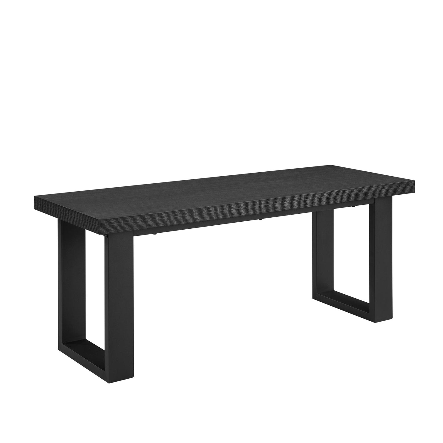 DUS-GOL-07438 Grade-B Dusk Harper Dining Bench - Black RRP £99