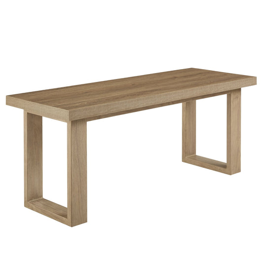 DUS-CC2-03073 Grade-B Dusk Harper Dining Bench - Light Wood RRP £99.00