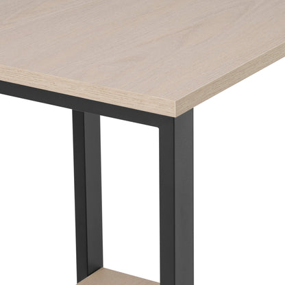 DUS-GOL-03400 Grade-B Dusk Harper Side Table - Natural/Black RRP £71