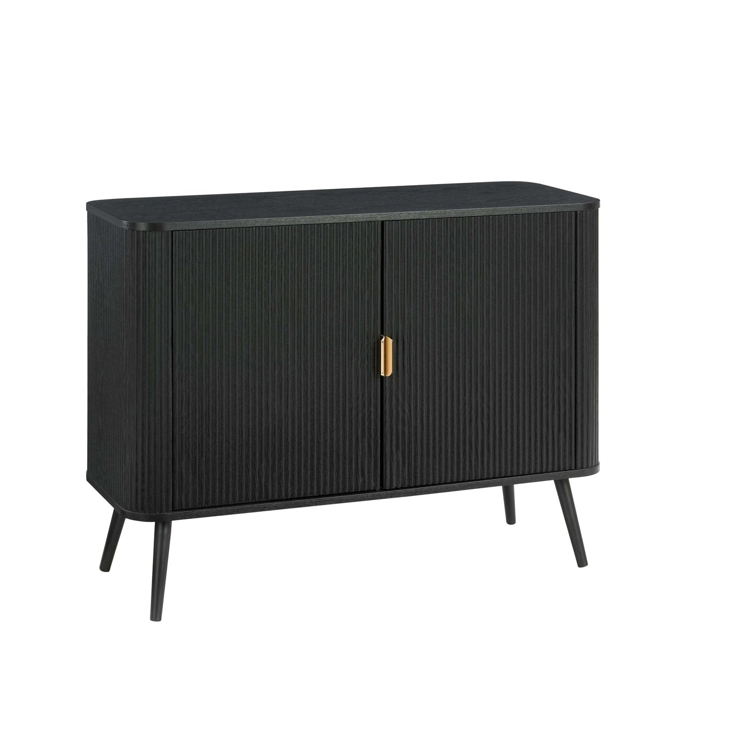 DUS-CC2-04771 Grade-B Dusk Hattie 2 Door Sideboard - Black RRP £229.00