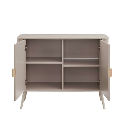 DUS-CC2-03883 Grade-B Dusk Hattie 2 Door Sideboard - Taupe RRP £229.00