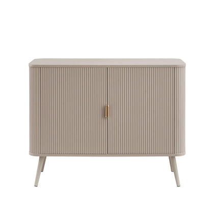 DUS-CC2-03883 Grade-B Dusk Hattie 2 Door Sideboard - Taupe RRP £229.00