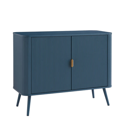 DUS-CC2-02713 Grade-B Dusk Hattie 2 Door Sideboard - Teal RRP £229.00