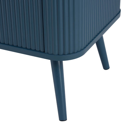DUS-CC2-02713 Grade-B Dusk Hattie 2 Door Sideboard - Teal RRP £229.00