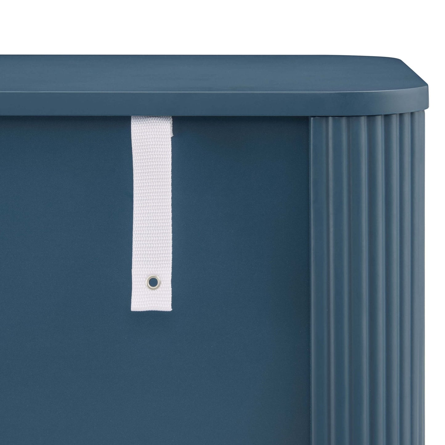 DUS-CC2-02713 Grade-B Dusk Hattie 2 Door Sideboard - Teal RRP £229.00