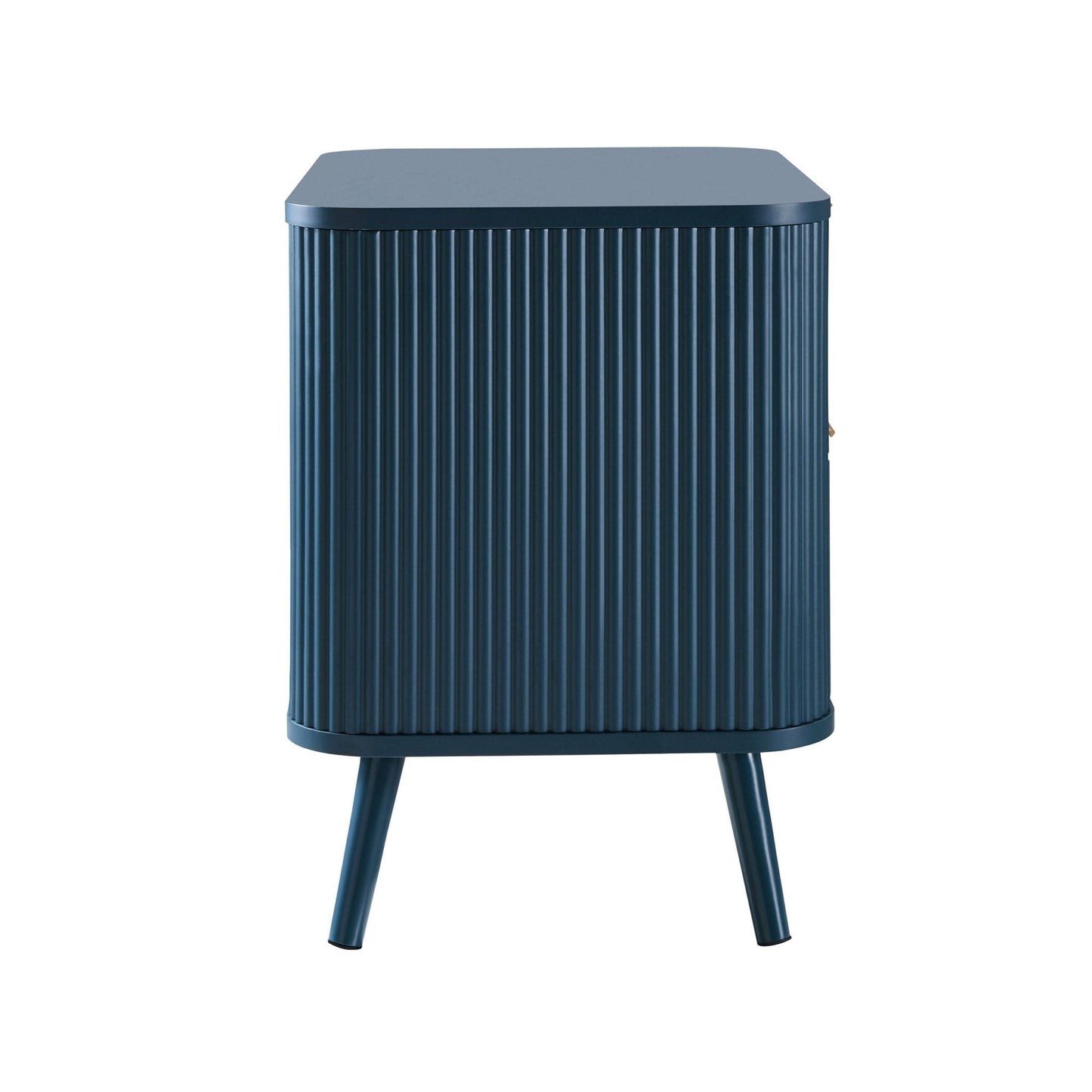 DUS-CC2-04068 Grade-B Dusk Hattie 2 Drawer Bedside Table - Teal RRP £139.00
