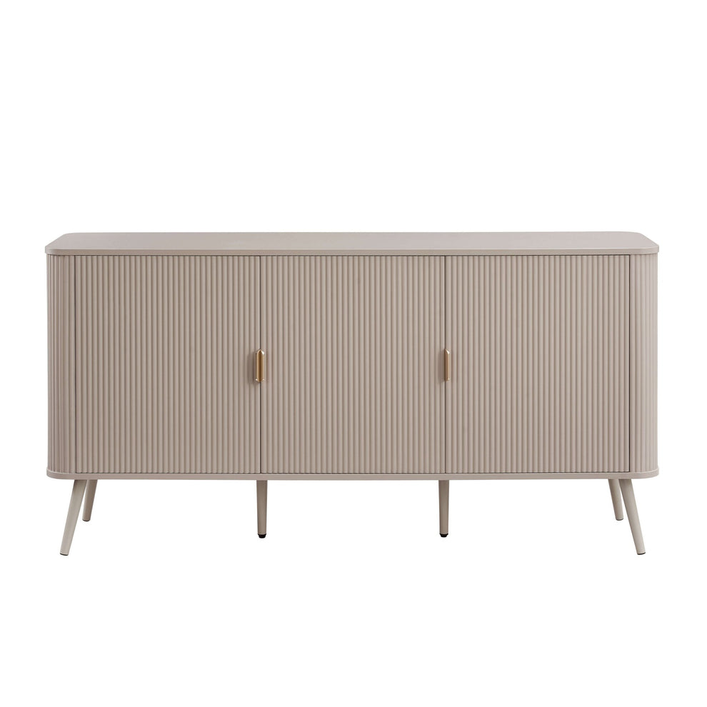 DUS-CC2-03884 Grade-B Dusk Hattie 3 Door Sideboard - Taupe RRP £279.00
