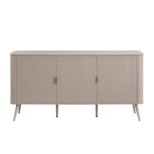 DUS-CC2-03884 Grade-B Dusk Hattie 3 Door Sideboard - Taupe RRP £279.00