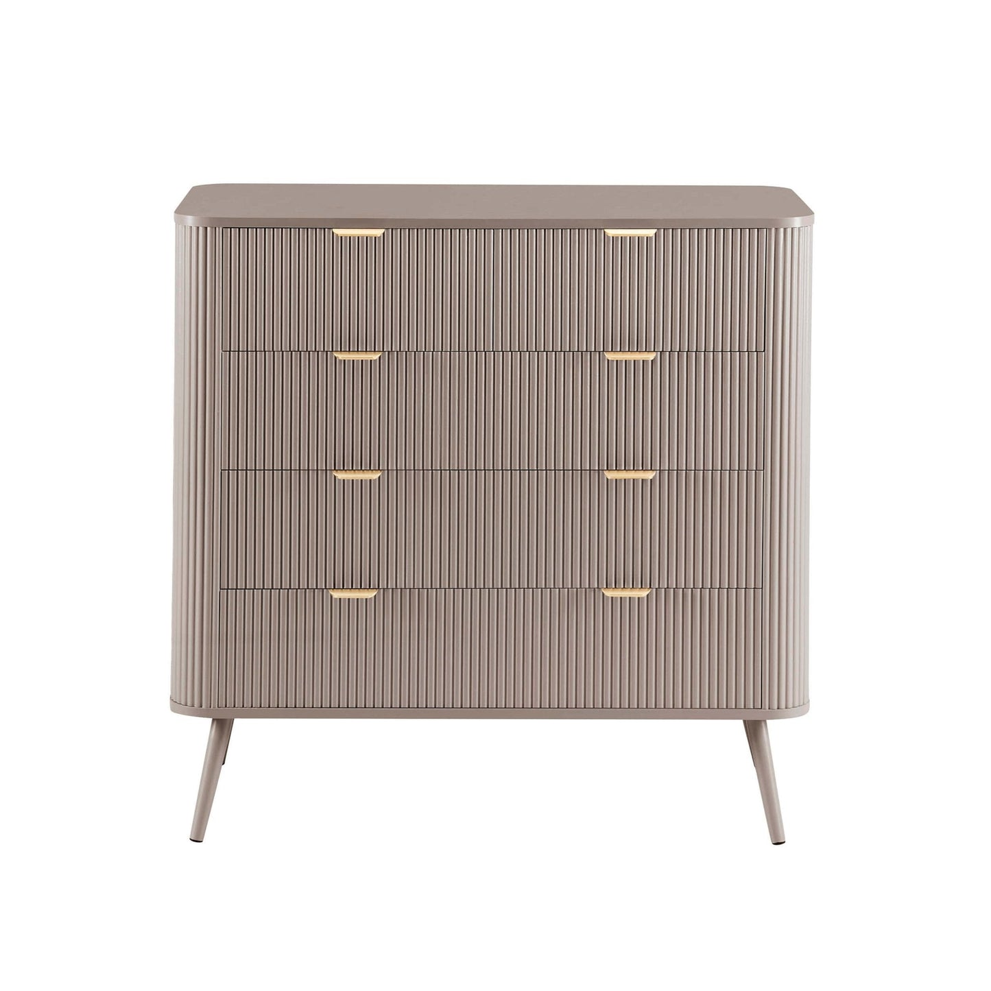 DUS-CC2-03370 Grade-B Dusk Hattie 5 Drawer Chest - Taupe RRP £249.00