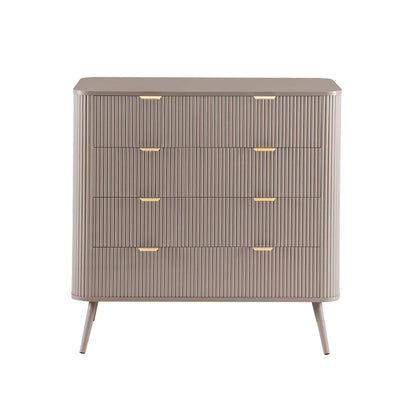 DUS-CC2-03371 Grade-B Dusk Hattie 5 Drawer Chest - Taupe RRP £249.00