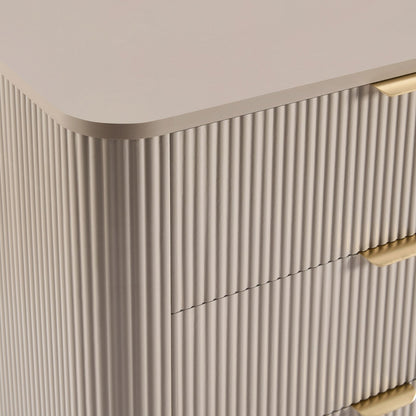 DUS-CC2-04066 Grade-B Dusk Hattie 6 Drawer Large Chest - Taupe RRP £279.00