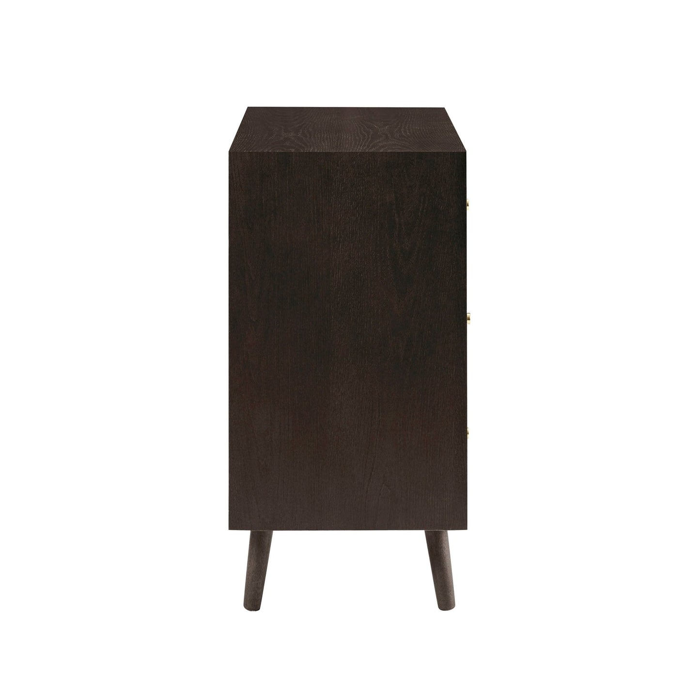 DUS-CC2-02592 Grade-C3 Dusk A pair of Heidi Oak 3 Drawer Chest - Walnut RRP £498.00