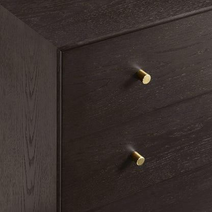 DUS-CC2-02592 Grade-C3 Dusk A pair of Heidi Oak 3 Drawer Chest - Walnut RRP £498.00