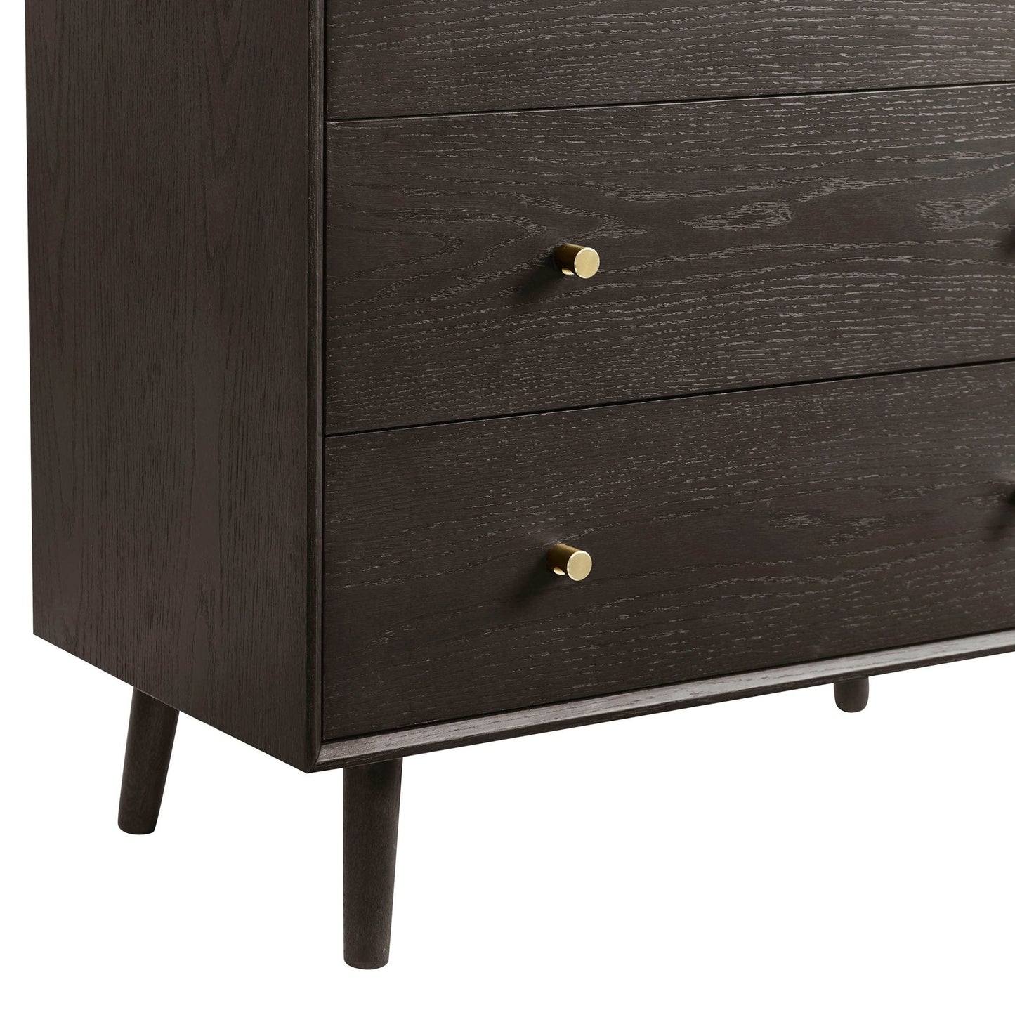 DUS-CC2-02592 Grade-C3 Dusk A pair of Heidi Oak 3 Drawer Chest - Walnut RRP £498.00