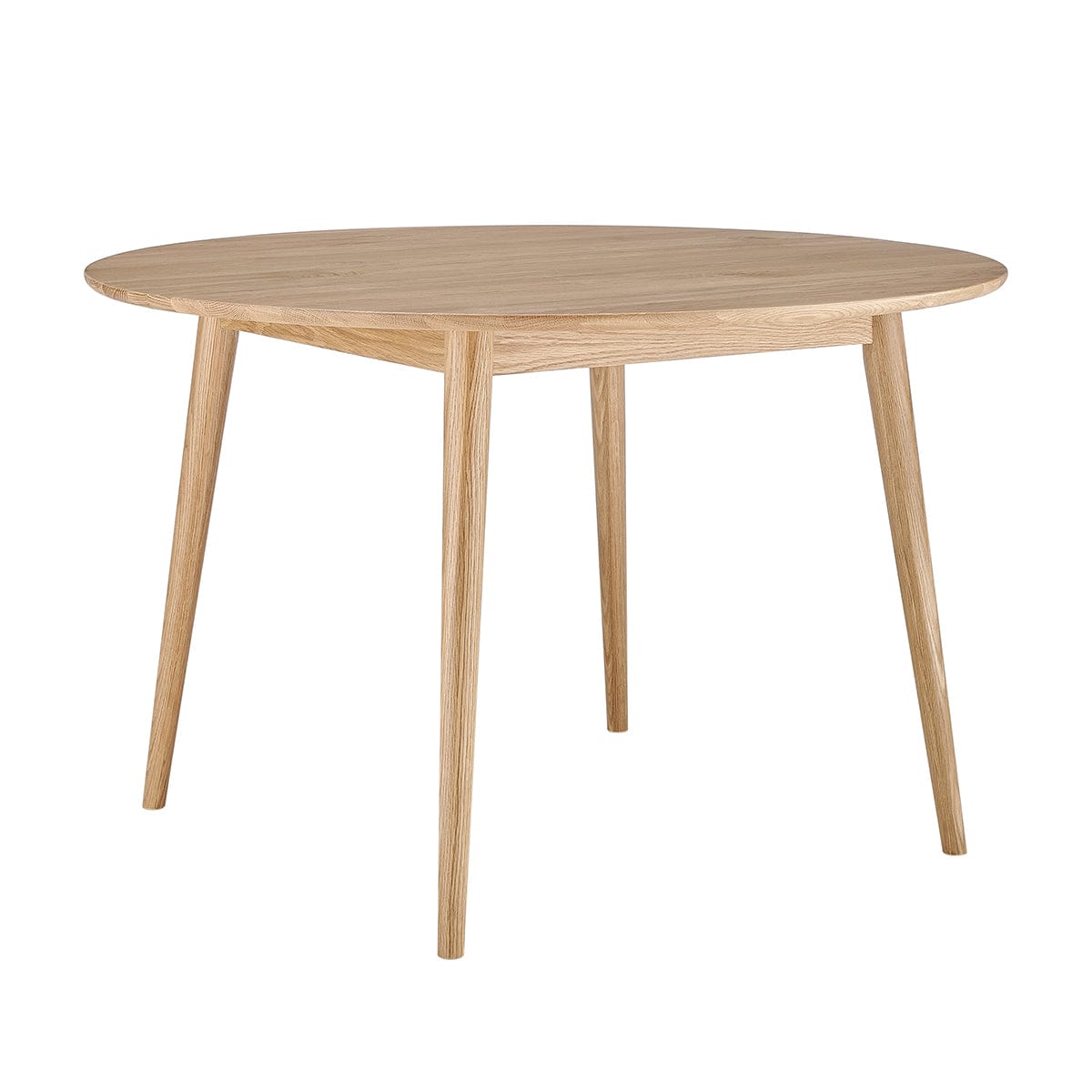 DUS-CC2-02925 Grade-B Dusk Heidi Solid Oak 4-6 Seater Round Dining Table - Natural RRP £399.00