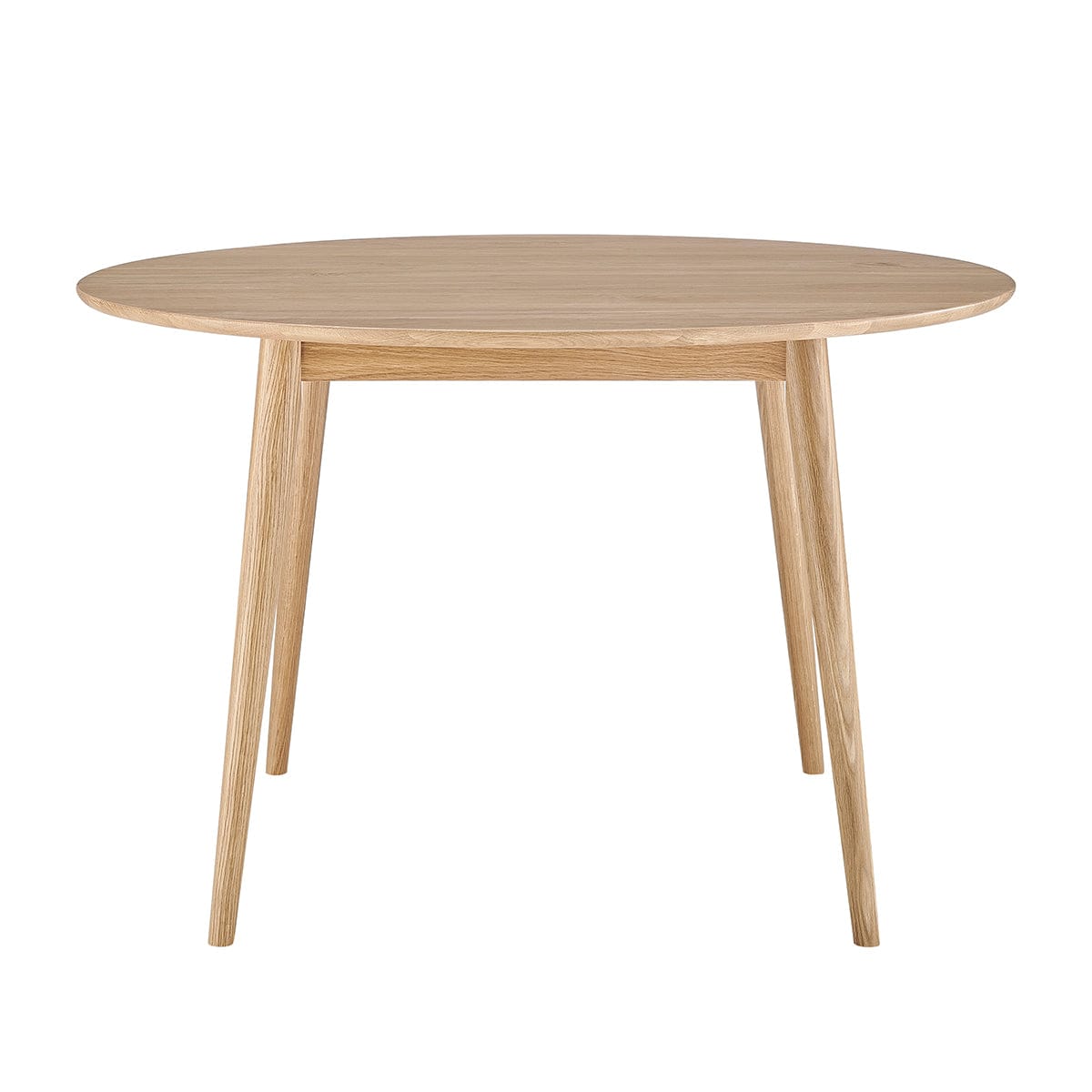 DUS-CC2-02925 Grade-B Dusk Heidi Solid Oak 4-6 Seater Round Dining Table - Natural RRP £399.00