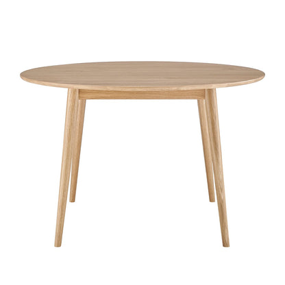 DUS-CC2-02925 Grade-B Dusk Heidi Solid Oak 4-6 Seater Round Dining Table - Natural RRP £399.00