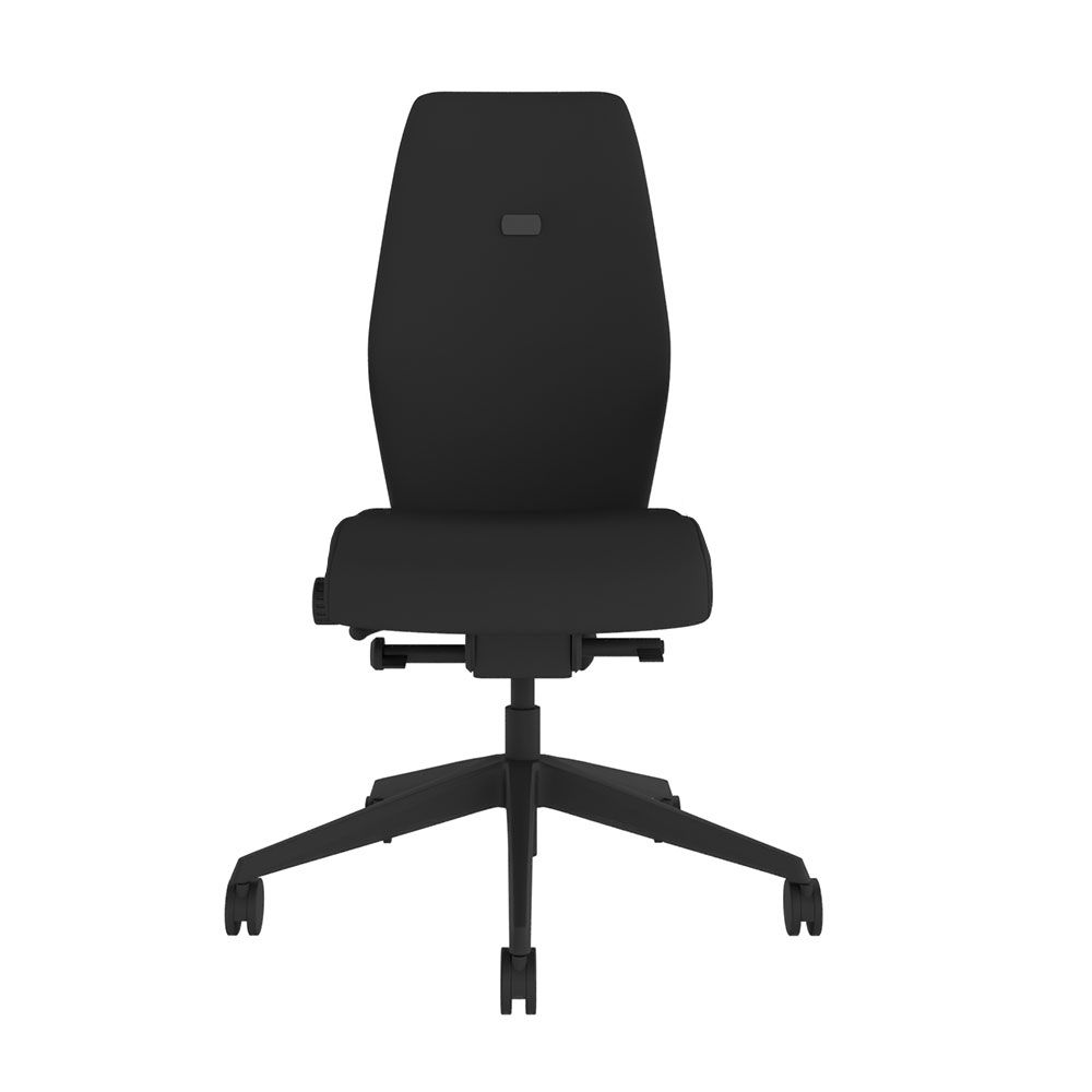 POS-CC2-00272 Grade-B Posturite Positiv Plus High Back Chair - Black - Standard (NO ARMS) RRP £1212.00