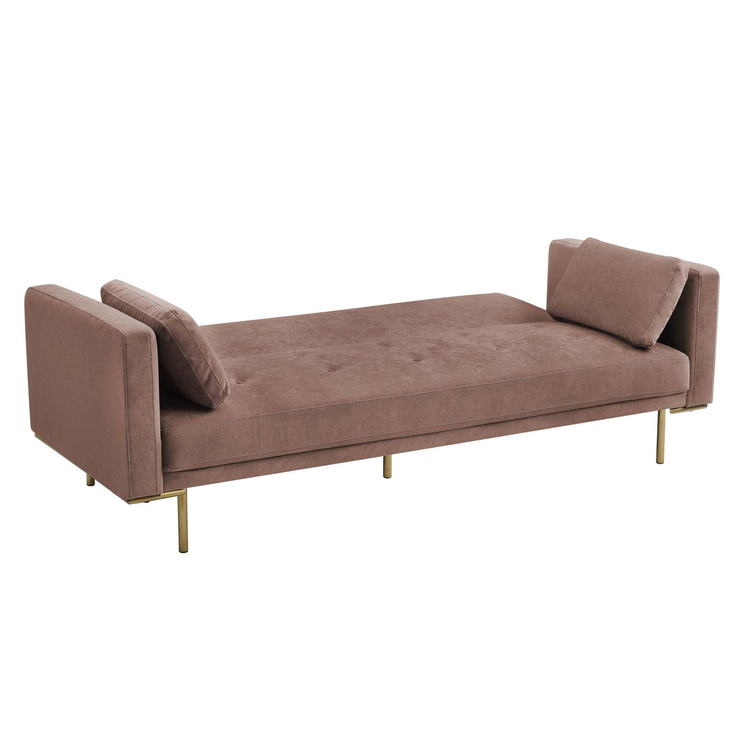 DUS-GOL-04765 Grade-BER Dusk Hudson Click Clack Sofa Bed - Mauve RRP £339