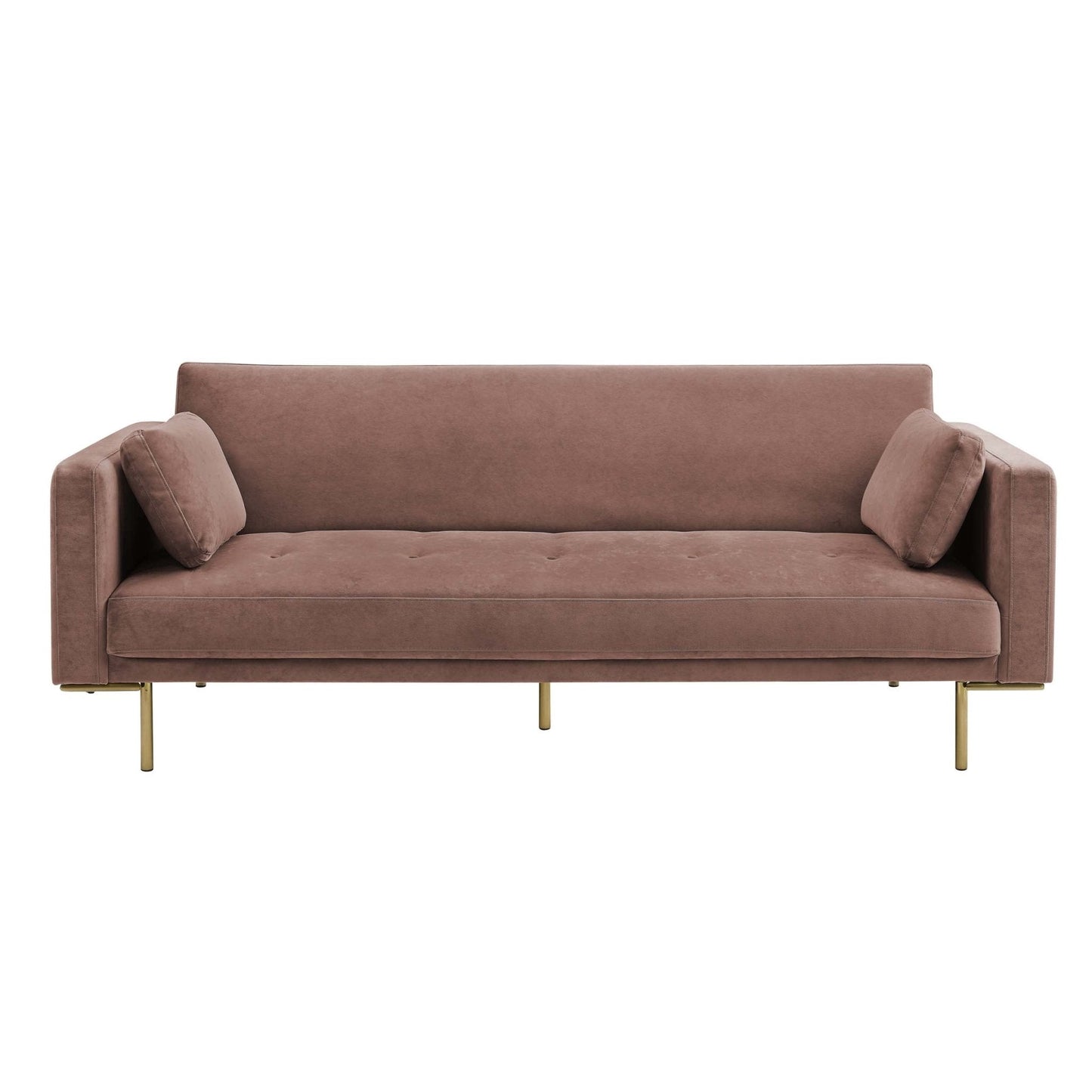 DUS-GOL-04765 Grade-BER Dusk Hudson Click Clack Sofa Bed - Mauve RRP £339