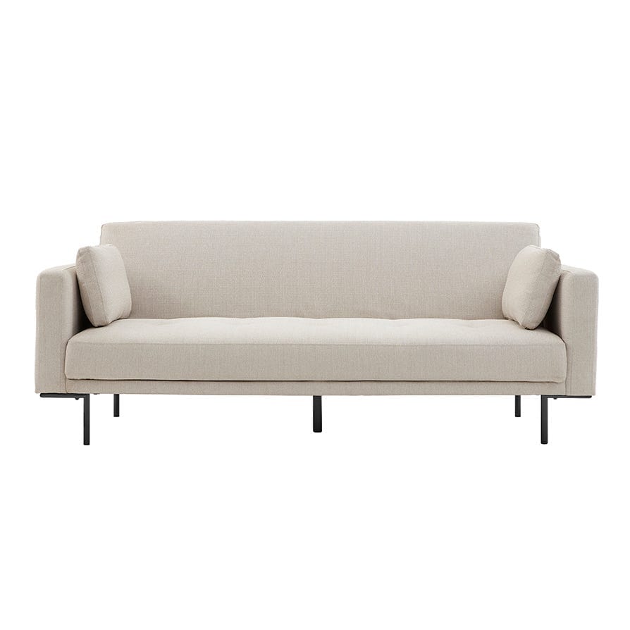 DUS-GOL-05448 Grade-BER Dusk Hudson Click Clack Sofa Bed - Stone Grey RRP £339