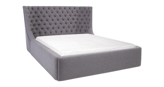 DFS-NEW-06153 Grade-A DFS Cavendish Ii Super King Size Ottoman Bedframe In Grey RRP £1049