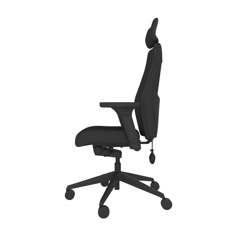 Grade-B Posturite Positiv Plus Black Ergonomic High Back Office Chair RRP £1468