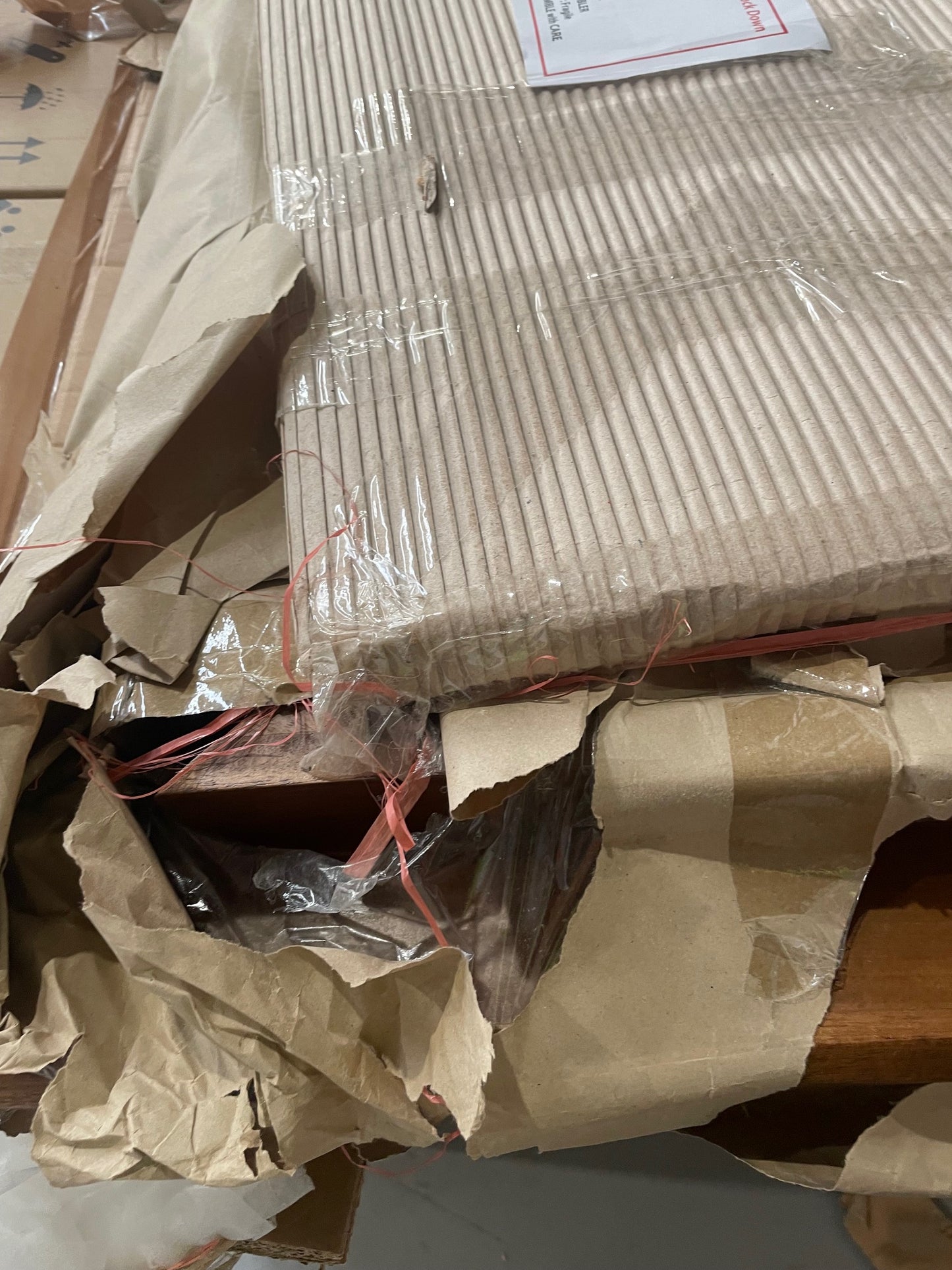 FIS-APM-00410 Grade-BER Fishe & Lilly Mid Century Modern Parquet Coffee Table RRP £350