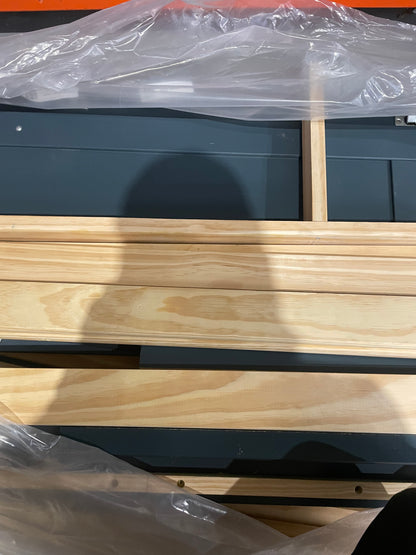 MAS-APM-07247 Grade-BER Marks & Spencer Hastings Triple Wardrobe in Mid Blue RRP £599