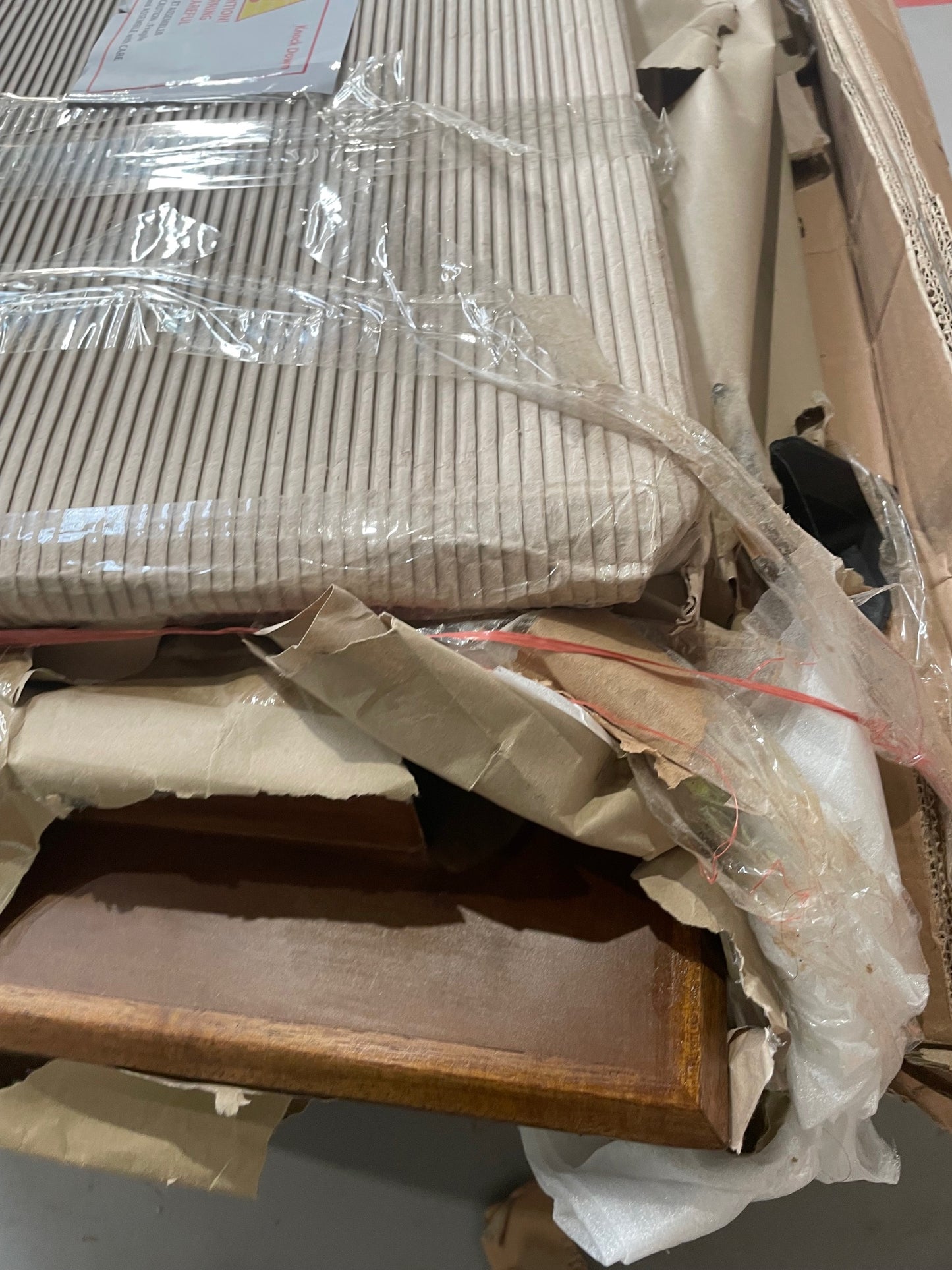 FIS-APM-00410 Grade-BER Fishe & Lilly Mid Century Modern Parquet Coffee Table RRP £350